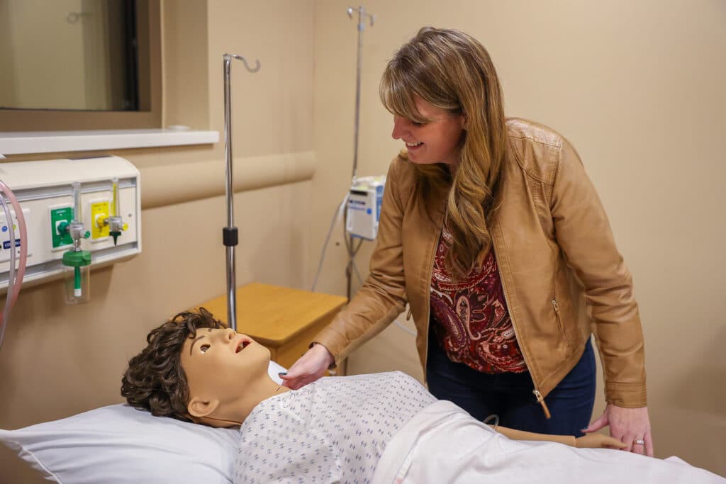 Sarah Bergemann, Moraine Park nursing instructor