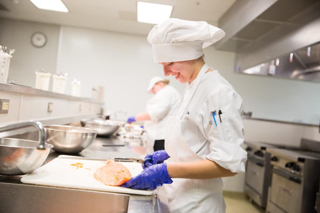 MPTC Culinary Student